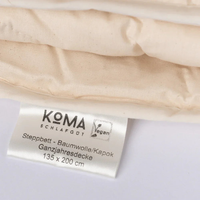 KOMA Schlafgut Kapok Bio Bettdecke – Nachhaltig & Mehrjahreskomfort — Ansicht 3