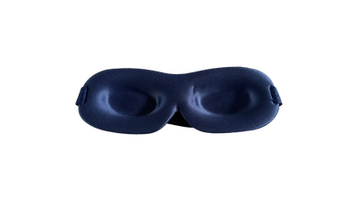 Schlafmaske Premium – 100 % Lichtabdunkelung, Navy Blue, hautfreundlich