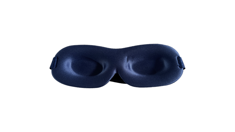 Schlafmaske Premium – 100 % Lichtabdunkelung, Navy Blue, hautfreundlich — Ansicht 3