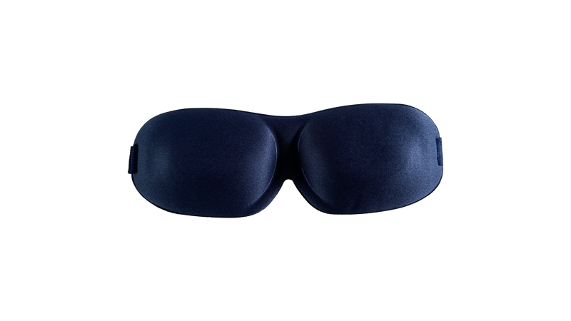 Schlafmaske Premium – 100 % Lichtabdunkelung, Navy Blue, hautfreundlich — Ansicht 4