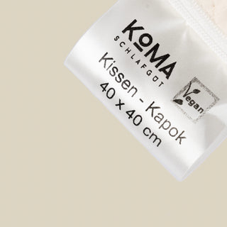 KOMA Schlafgut Kapok Bio Kopfkissen