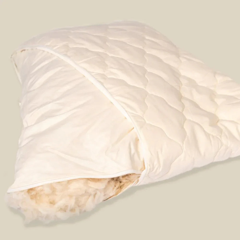 KOMA Schlafgut Kapok Organic Pillow Premium – Natural Fiber, Organic Cotton, Made in Germany — Ansicht 2