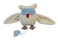 Organic Cotton Musical Snow Owl – Handmade, Washable — Ansicht 4