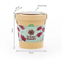 Chocolate Flower Growing Kit – Fragrant blooms in a cup — Ansicht 5