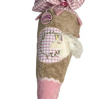 Unicorn School Cone Organic Plush – Handmade, 26×70 cm, with Cuddly Cushion — Ansicht 4