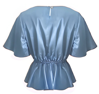 Top Sustainable Fabric Sady – 100% cotton | Back detail | Fairly manufactured