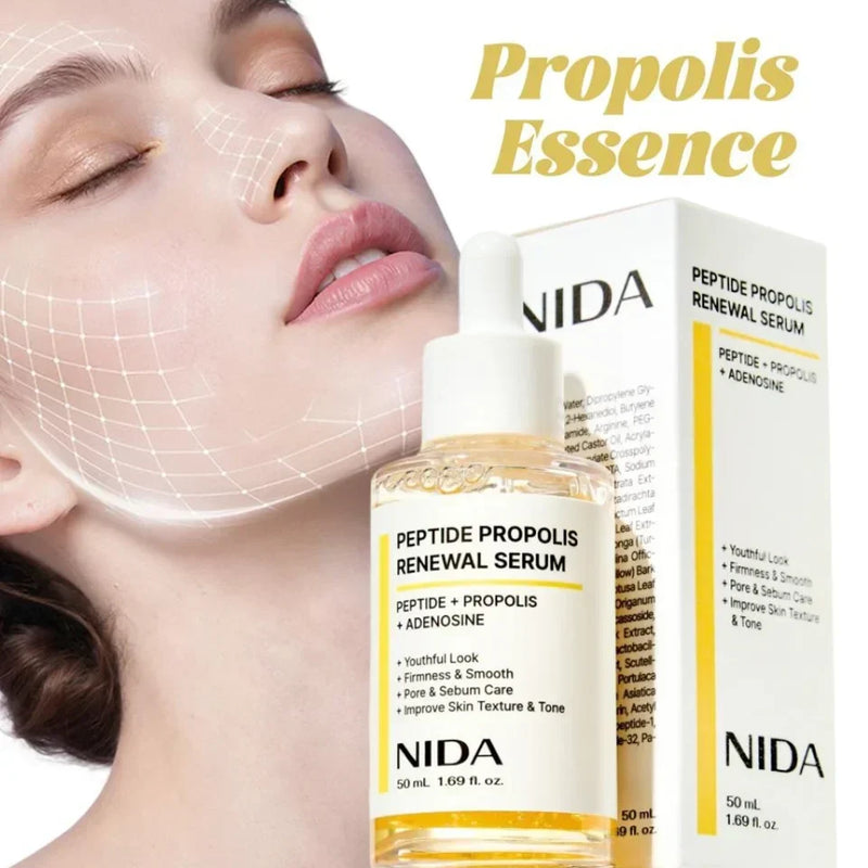 NIDA Propolis Essence Bee Gum Skin Rejuvenation Essence Serum Deeply moisturizing Repairs Skin Barrier Facial Essence Liquid — Prosper58