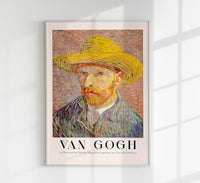 Self-Portrait with a Hat – Fine Art Print | Van Gogh Art Print A3–A0 — Ansicht 1