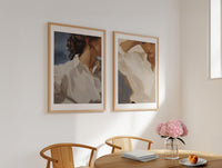 Woman Set of 2 Prints – Fine Art Kunstdrucke UV-beständig Canvas — Ansicht 2