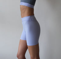 Oban Lavender Shorts – High-Waist Functional Shorts made from ECONYL® — Ansicht 2