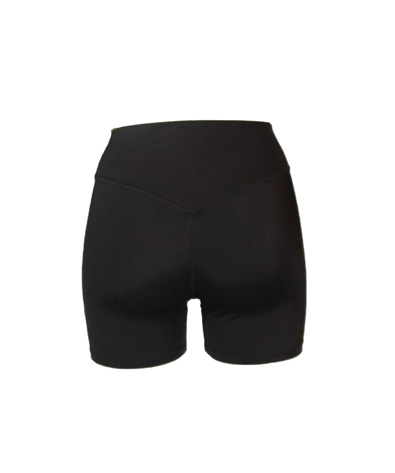 Oban Shorts Black High Waist Quick Dry Sustainable Material — Ansicht 6