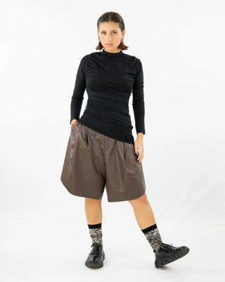 JADA  |  Bermuda aus veganem Leder