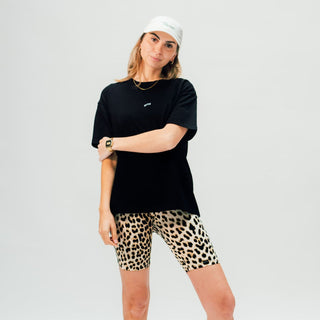 "arrel" - unisex oversized T-Shirt - black