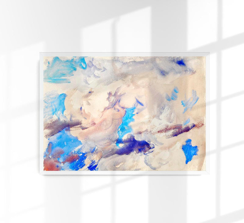 Sky – Fine Art Print von John Singer Sargent | Aquarell Landschaft — Patroa Studio
