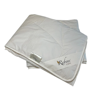 Rabens organic Alpaka Bio Bettdecke – Thermoregulierend | Allergikerfreundlich | Handmade in Germany