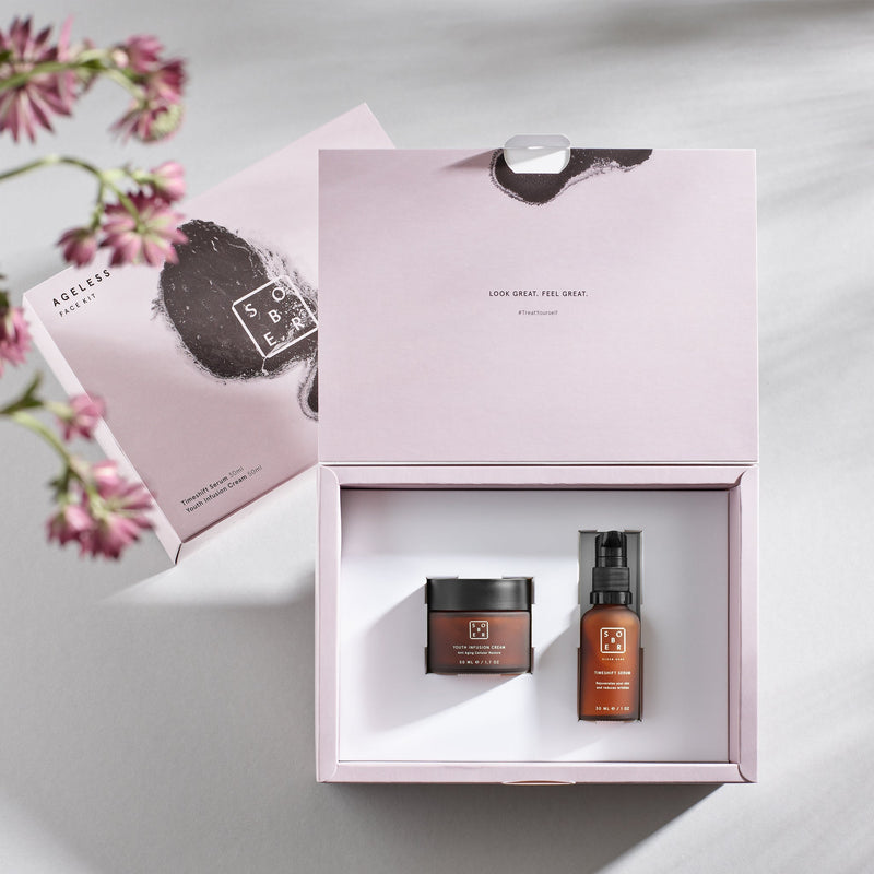 Sober Ageless Face Kit – Anti-Aging Serum & Creme Set — Ansicht 2
