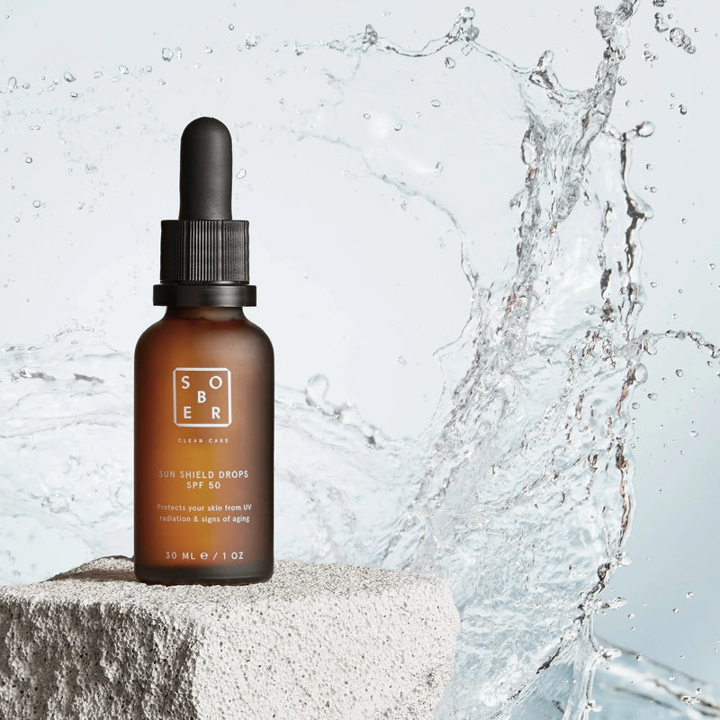 sober Sun Shield Drops LSF 50 – Sonnenschutz Serum mit Q10 & Vitamin E — Ansicht 3