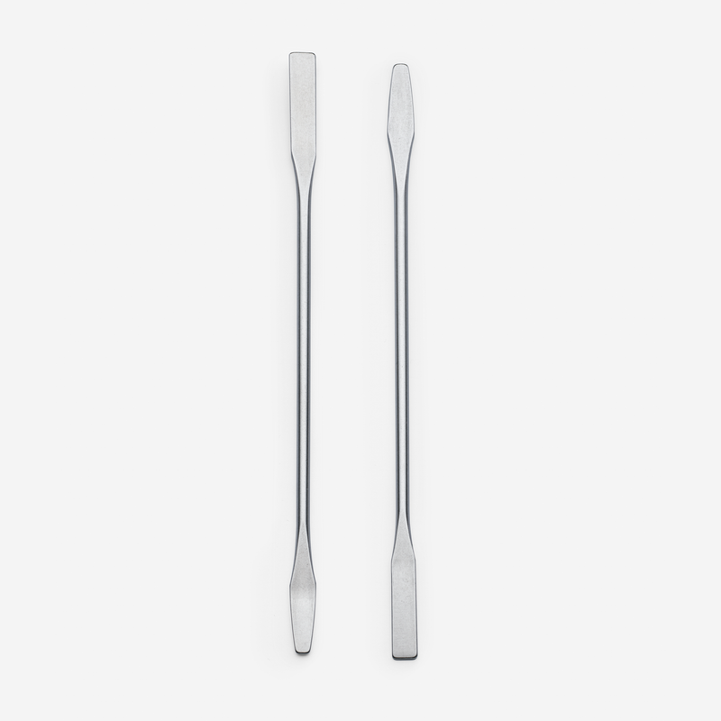 Kosmetikspatel Set – Japanischer Edelstahl, 2er Pack — sober