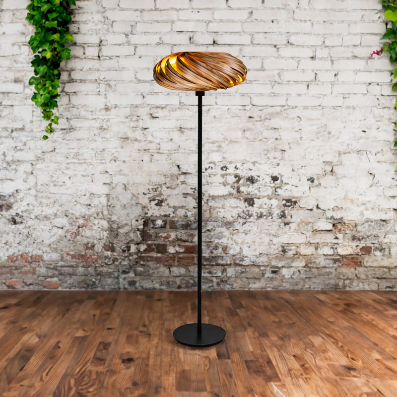 Veneria Floor Lamp - Liquidambar Wood Handmade Cologne | FSC — Ansicht 1