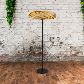 Standleuchte 'Veneria' aus Eichenholz Gofurnit