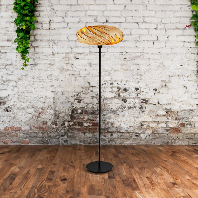 Veneria Floor Lamp – Handcrafted from Olive Wood | FSC Certified — Gofurnit