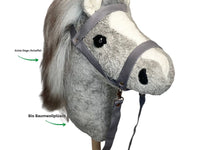 Organic Hobby Horse Gandalf – Handmade from Organic Cotton — Ansicht 2