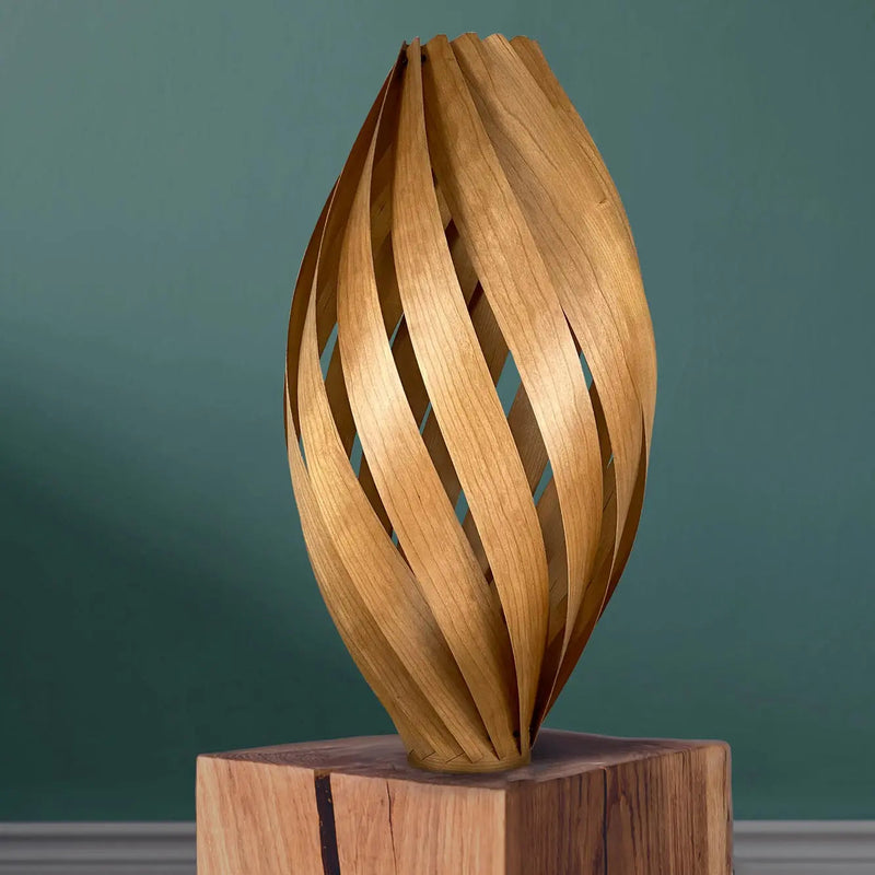 Floor lamp 'Ardere' – 70 cm | Cherry wood | Sustainable light source — Ansicht 2