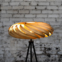 Veneria Floor Lamp Oak Wood 60cm Handmade Warm Light — Ansicht 3