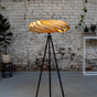 Veneria Floor Lamp Oak Wood 70cm Handmade Warm Light