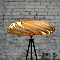 Veneria Floor Lamp Oak Wood 70cm Handmade Warm Light — Ansicht 4