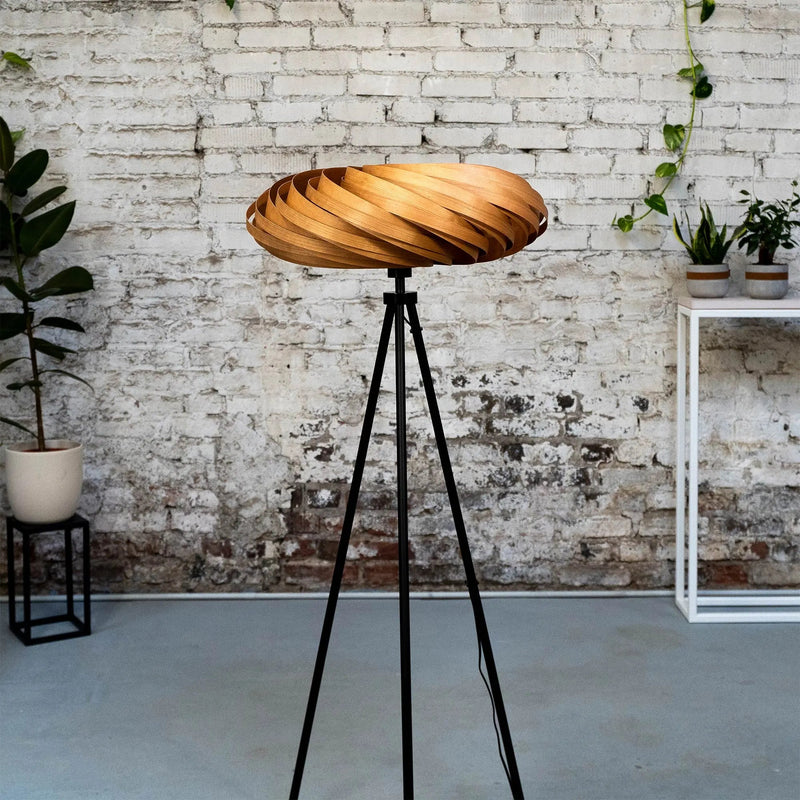 Veneria Floor Lamp Cherry Wood 60cm – Handmade Cologne — Ansicht 2