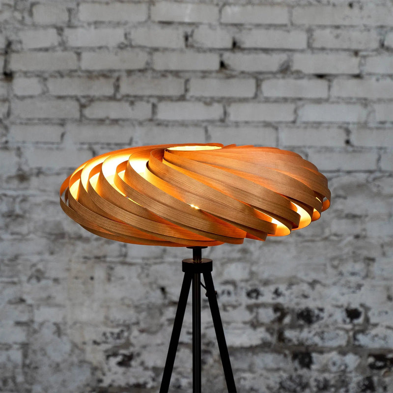 Veneria Floor Lamp Cherry Wood 60cm – Handmade Cologne — Ansicht 3