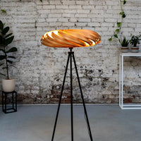 Veneria Floor Lamp Cherry Wood 70cm – Handmade Cologne — Ansicht 1