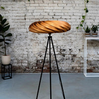 Veneria Floor Lamp Cherry Wood 70cm – Handmade Cologne — Ansicht 2
