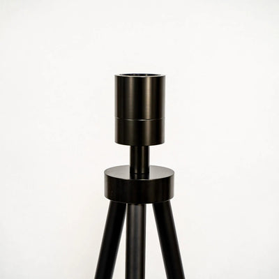 Veneria Floor Lamp Walnut 60 cm Handmade Warm Light