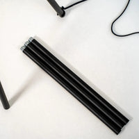 Floor lamp Veneria olive ash 70 cm wood slats tripod — Ansicht 7