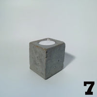 Beton Teelichthalter Steypu – Beton & Edelstahl, handwerklich gefertigt — Ansicht 8