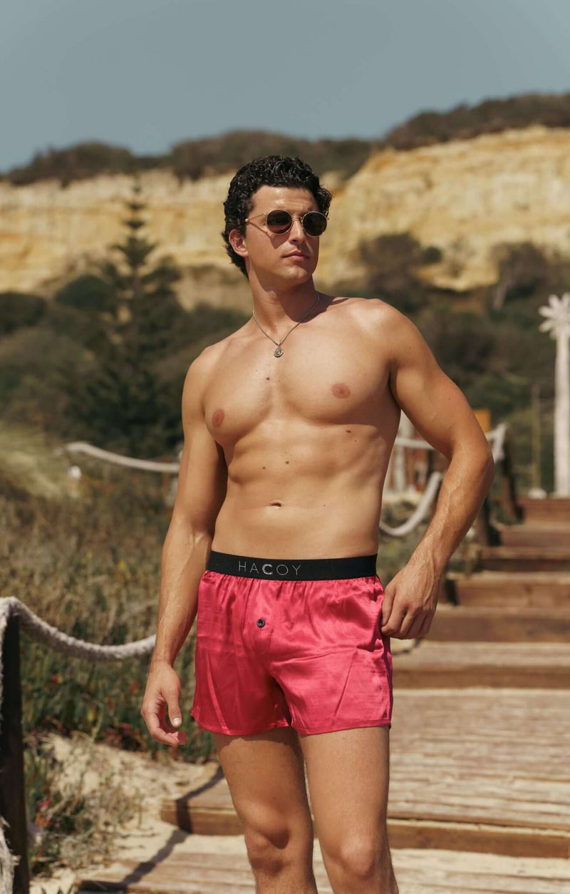Silk Boxer Shorts 96% Silk Breathable — Ansicht 14