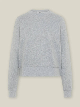 Organic cotton crew neck sweatshirt – oversized fit | soft organic cotton | fairly manufactured in Portugal