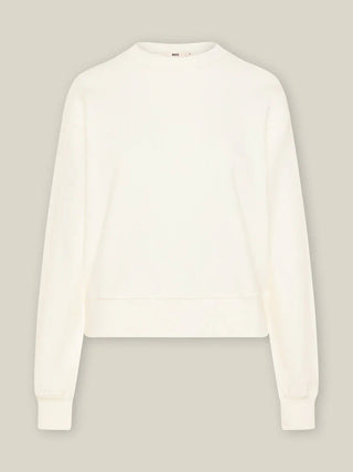 Organic cotton crew neck sweatshirt – oversized fit | soft organic cotton | fairly manufactured in Portugal