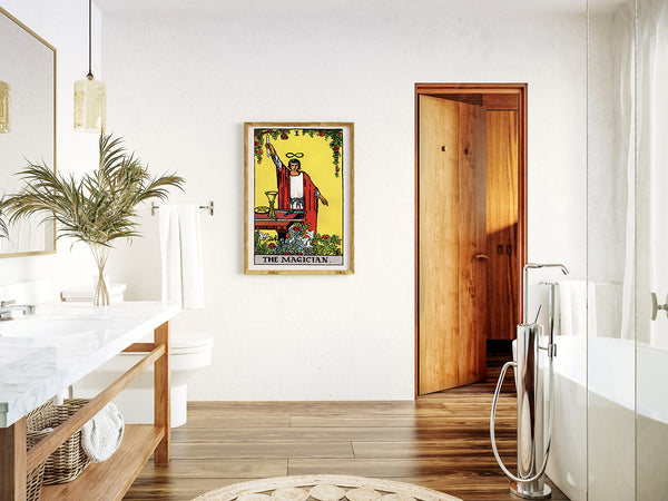 The Magician Tarot Art Poster – Handgedruckt Berlin
