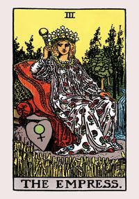 The Empress Tarot Art Poster – UV Resistant, Art Print Berlin — Ansicht 4