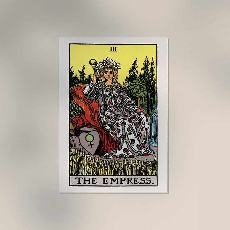 The Empress Tarot Art Poster – UV Resistant, Art Print Berlin — Ansicht 3