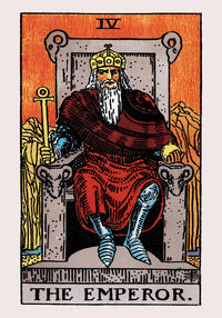 The Emperor Tarot Art Poster – Patroa Studio — Ansicht 4