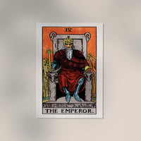 The Emperor Tarot Art Poster – Patroa Studio — Ansicht 3