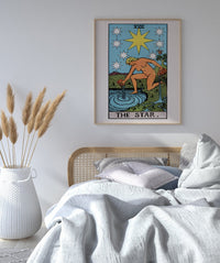 The Star Tarot Art Poster – Handgedruckt Berlin — Ansicht 2