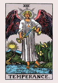 Temparance Tarot Art Poster – Handgedruckt Berlin — Ansicht 4