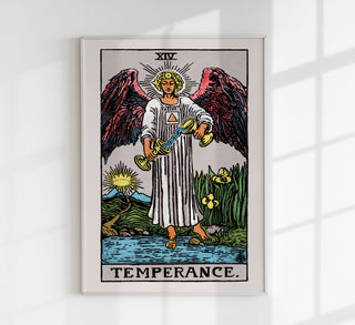 Temparance Tarot Art Poster