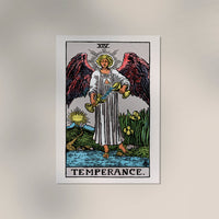 Temparance Tarot Art Poster – Handgedruckt Berlin — Ansicht 3