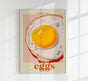The Kitchen Diary: Sunny-Side Up Eggs – Art Print Fine Art Paper